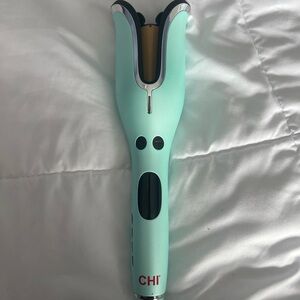 CHI Automatic Rotating Curling Iron Mint Green – Used Once